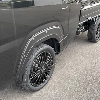 ハイゼットジャンボ ピクシス サンバートラックS500 オーバーフェンダートリム Amazon | ハイゼットトラック S500/510 ハイゼットジャンボ